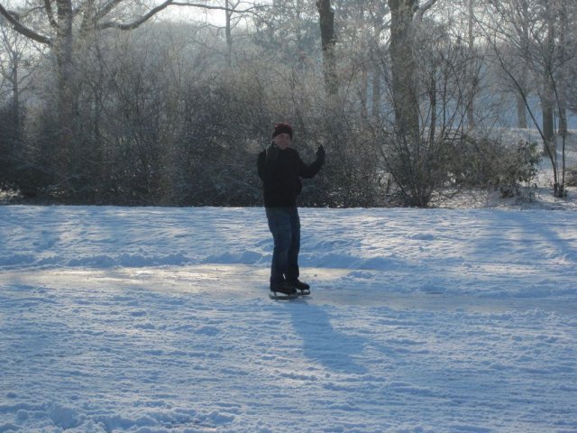 Schaatsen luchtverkenners 2012