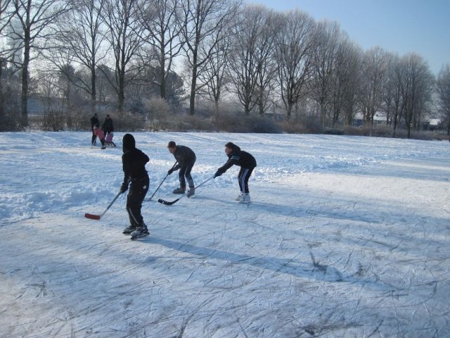 Schaatsen luchtverkenners 2012