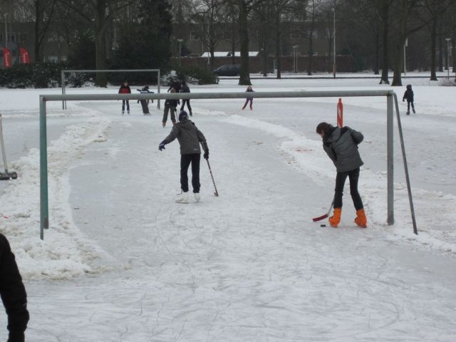 Schaatsen luchtverkenners 2013