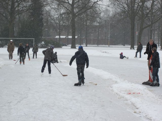 Schaatsen luchtverkenners 2013