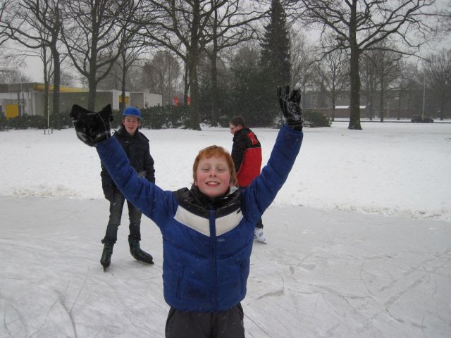 Schaatsen luchtverkenners 2013