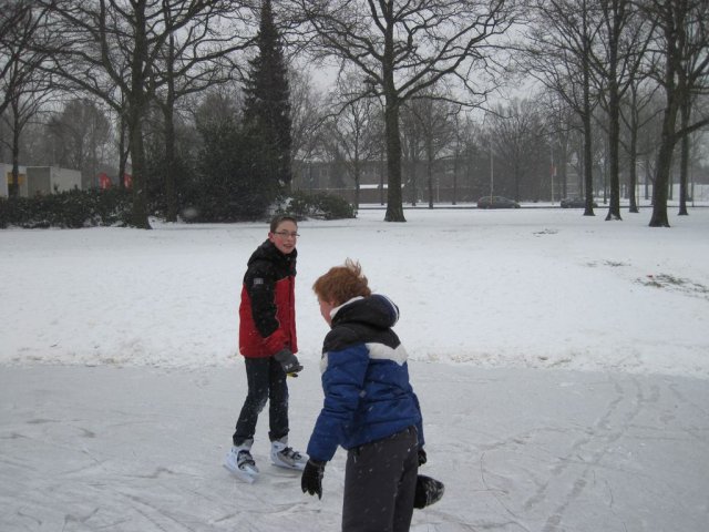 Schaatsen luchtverkenners 2013