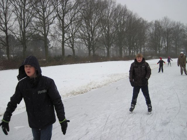 Schaatsen luchtverkenners 2013