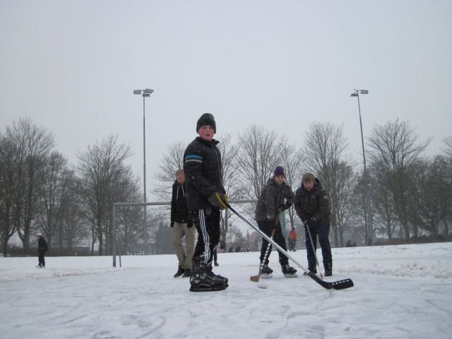 Schaatsen luchtverkenners 2013