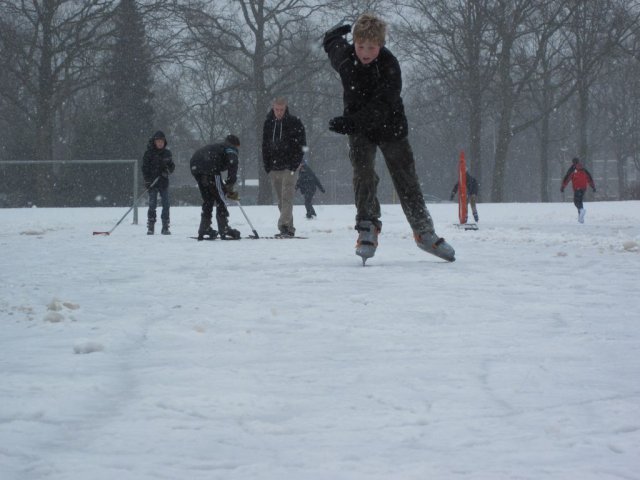 Schaatsen luchtverkenners 2013