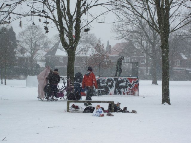Schaatsen luchtverkenners 2013