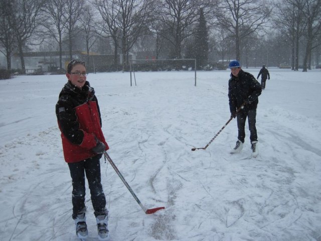 Schaatsen luchtverkenners 2013