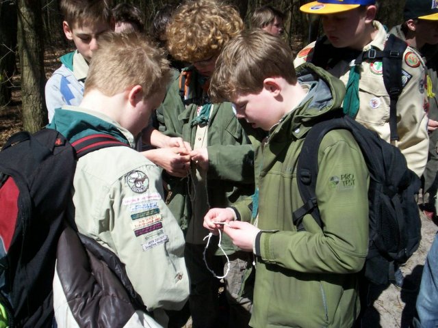 Buitenleven verkenners 2013