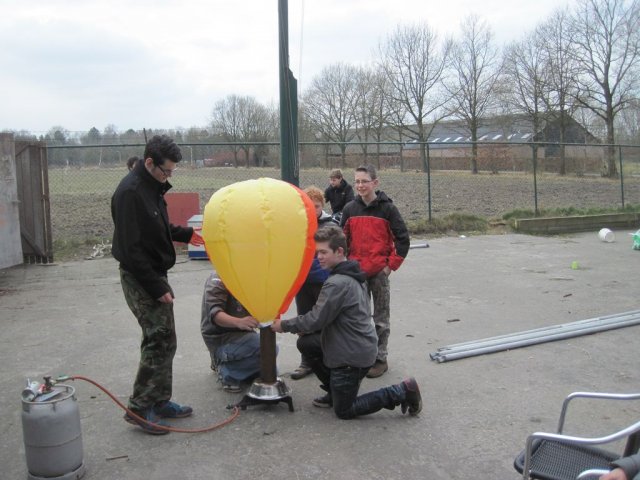 Luchtballonnen luchtverkenners 2013