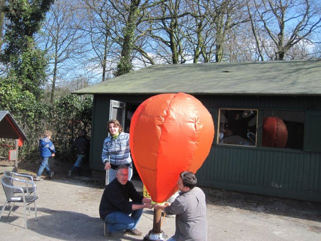 Luchtballonnen luchtverkenners 2013
