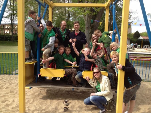 Speeltuin bevers & welpen 2013