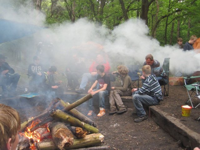 Vaderzoonweekend verkenners 2013