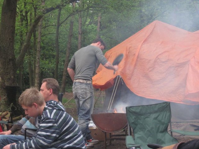 Vaderzoonweekend verkenners 2013