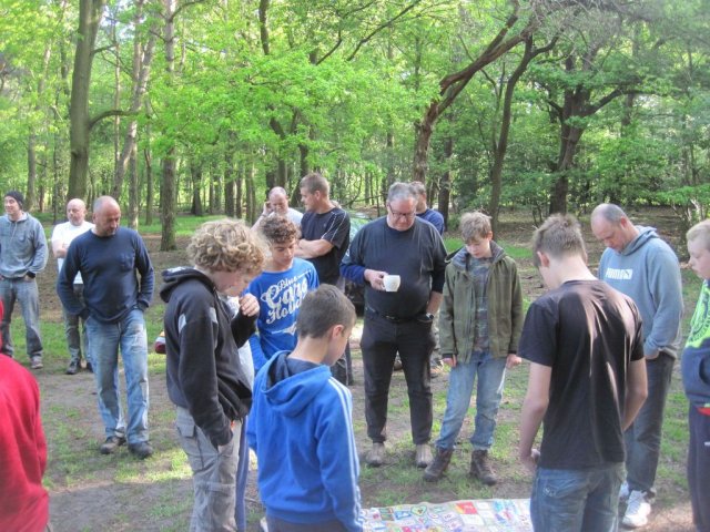 Vaderzoonweekend verkenners 2013