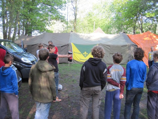 Vaderzoonweekend verkenners 2013