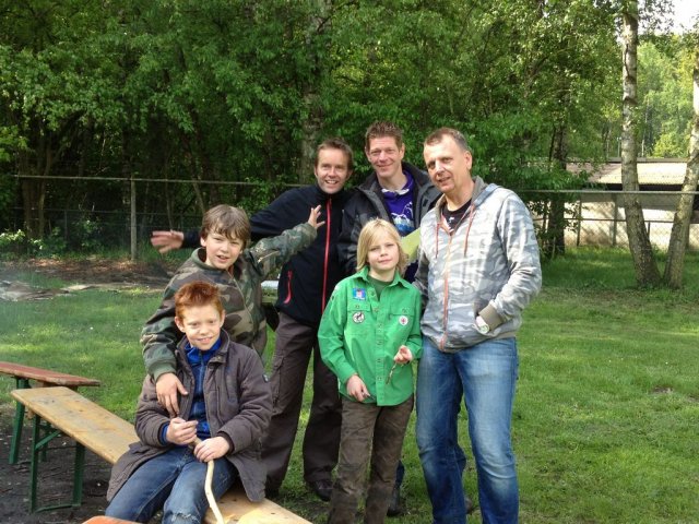 Vaderzoonweekend welpen 2013