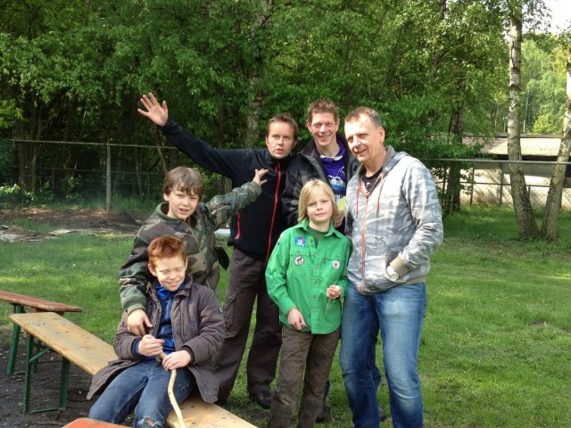 Vaderzoonweekend welpen 2013