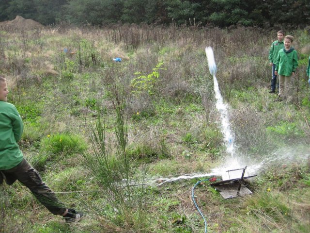 Waterraketten Welpen 2013