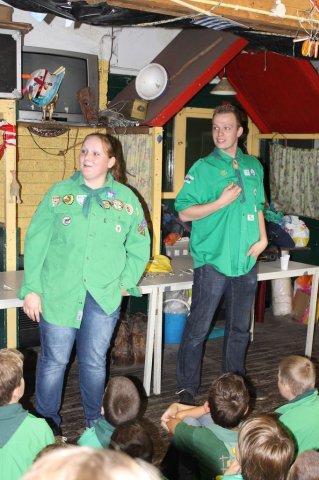 Welpen-installatie 2013