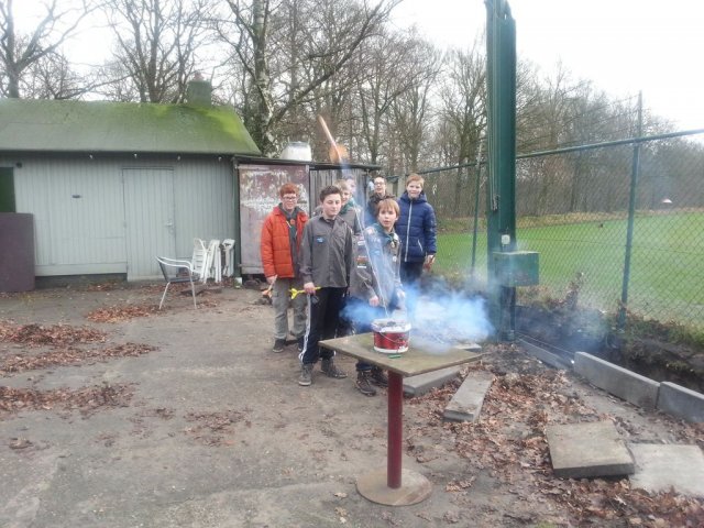 Rakket/pizza luchtverkenners 2014