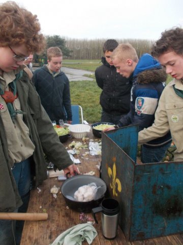 Winterkamperen verkenners 2014