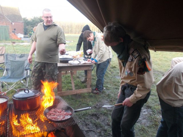 Winterkamperen verkenners 2014
