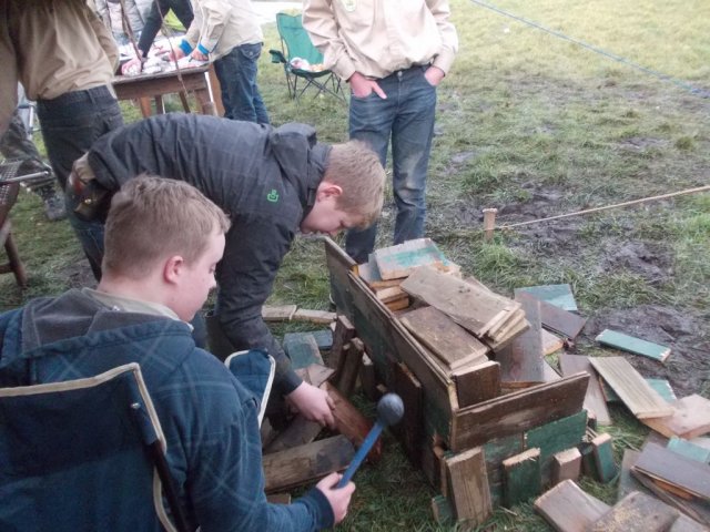 Winterkamperen verkenners 2014