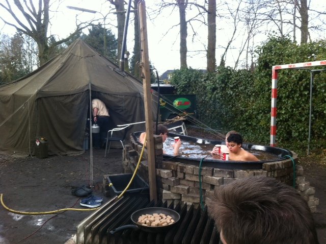 Sauna paasweekend verkenners 2016